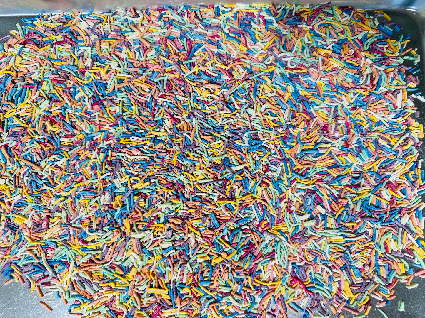 Organic Vermicelli Sprinkles - Rainbow - Nature’s Baker