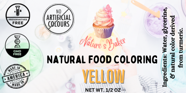 Yellow Natural Food Color