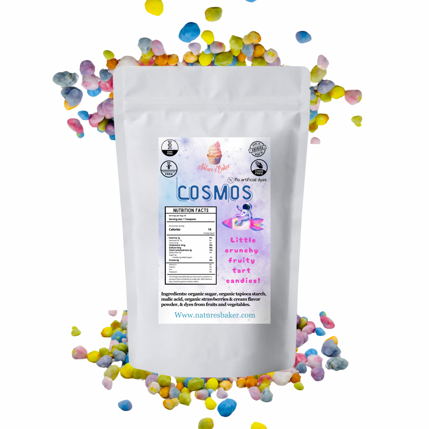 All Natural Cosmos Candy - 10oz