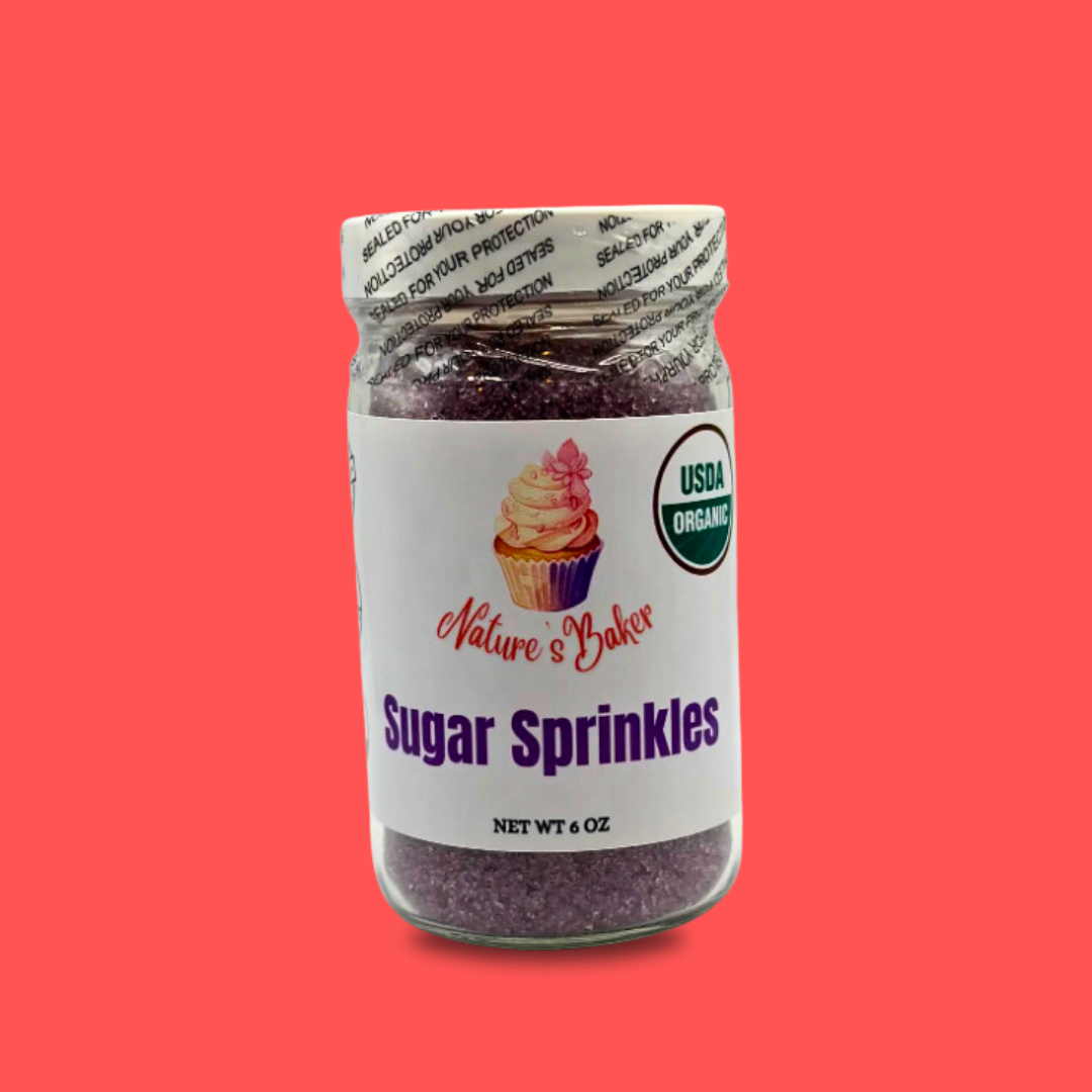 Organic Sugar Sprinkles - Nature’s Baker