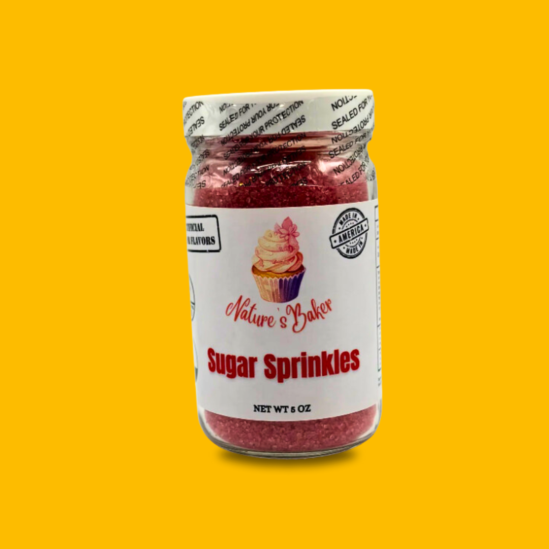 Organic Sugar Sprinkles - Nature’s Baker