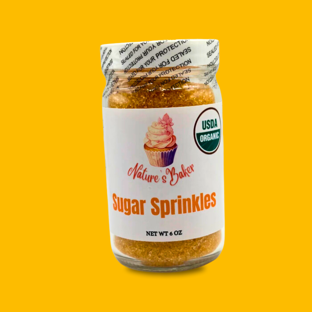 Organic Sugar Sprinkles - Nature’s Baker