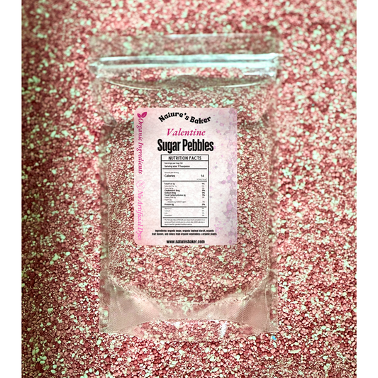 🩷 Valentine’s Sugar Pebble Sprinkles - Corn Free - 10oz