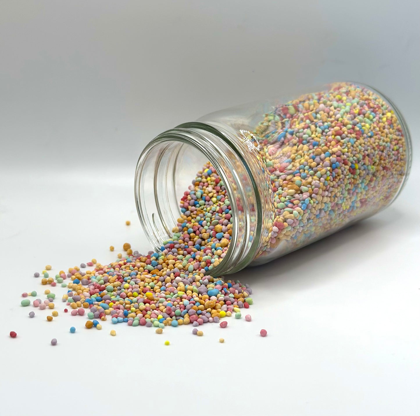 Organic Sugar Pebble Sprinkles - Rainbow