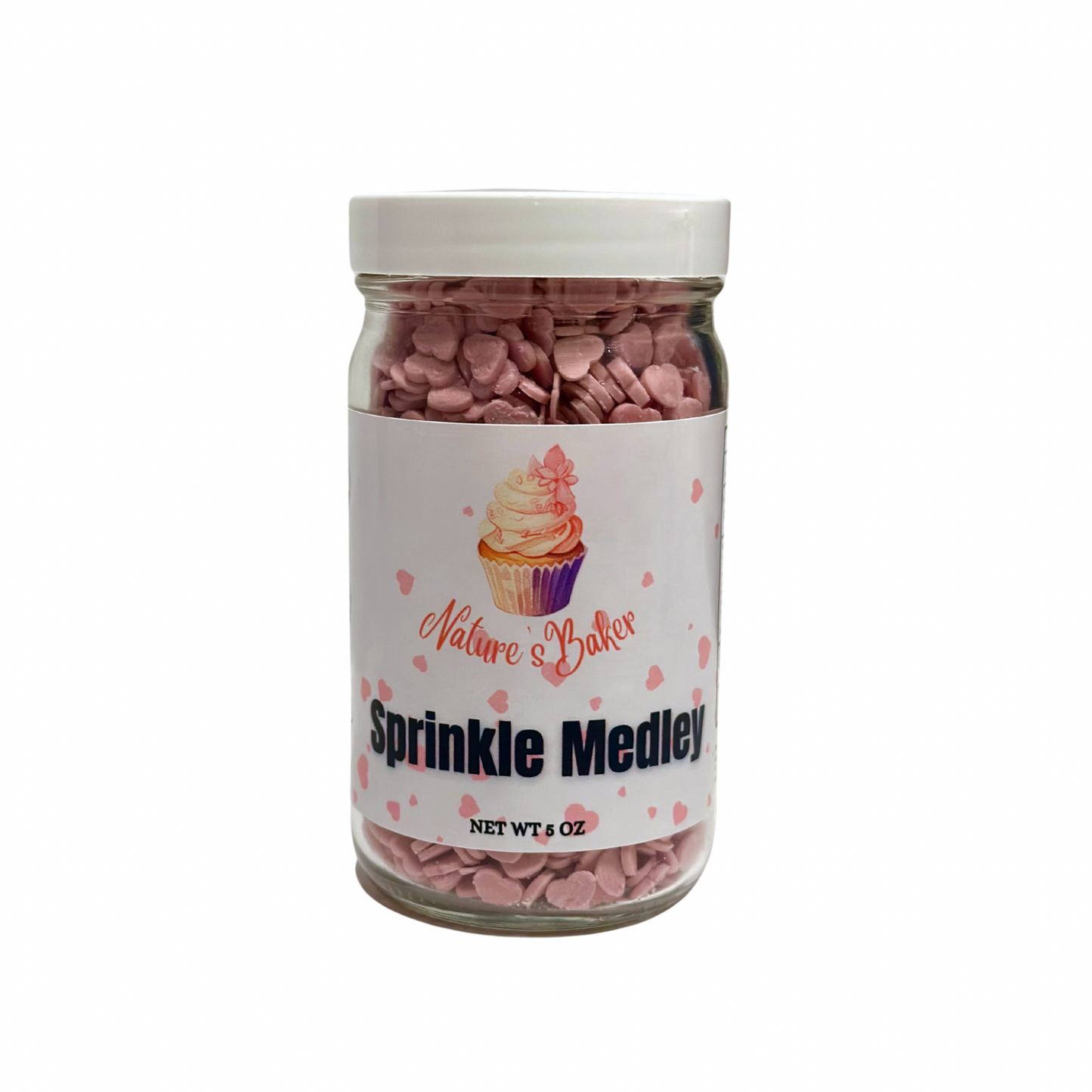 🩷 Full of Love Medley Sprinkles - 5oz - Nature’s Baker