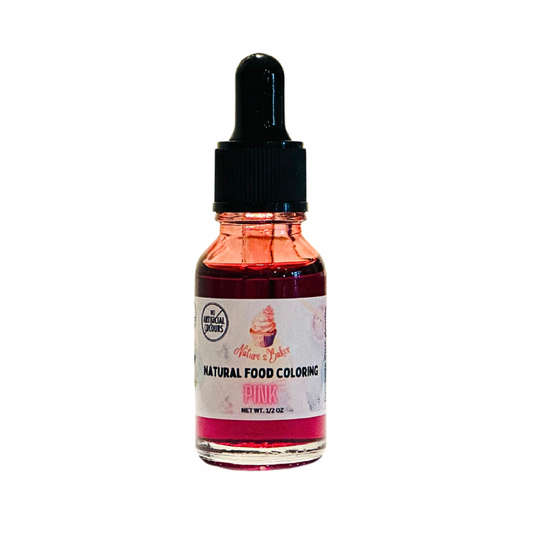 Natural Pink Food Coloring - .5oz