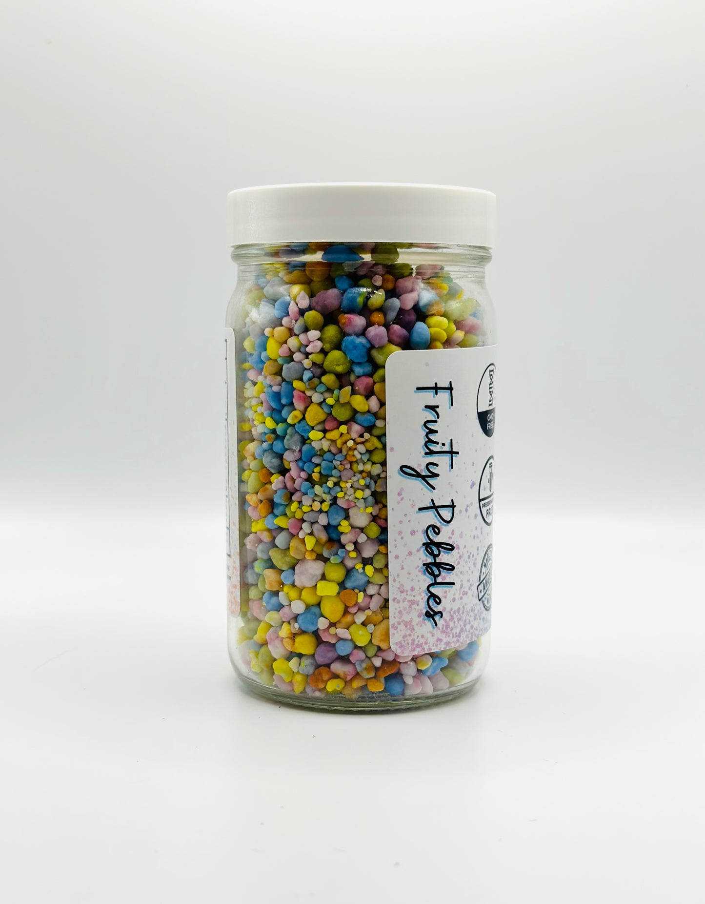 Organic Sugar Pebble Sprinkles - Rainbow