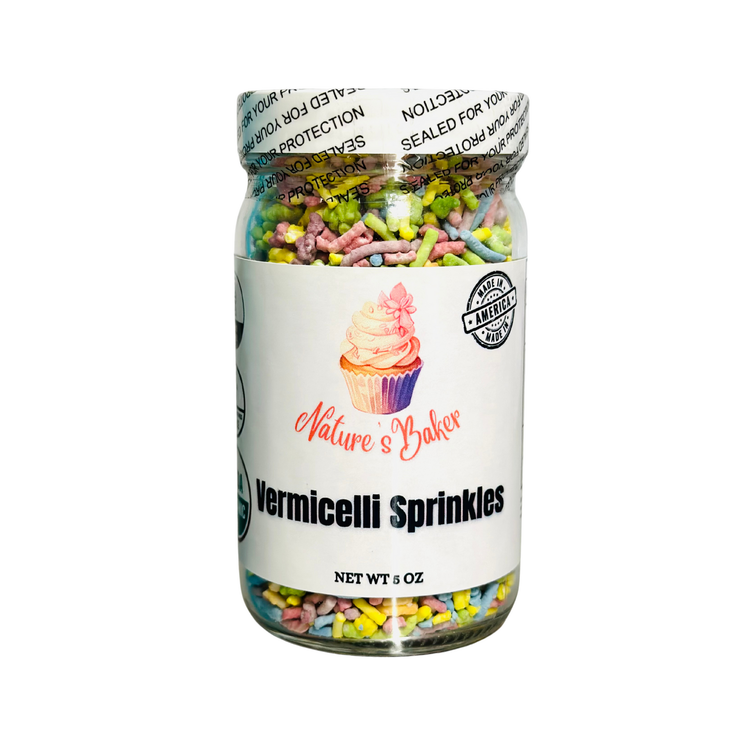 Bulk Vermicelli Sprinkles - 25 pounds