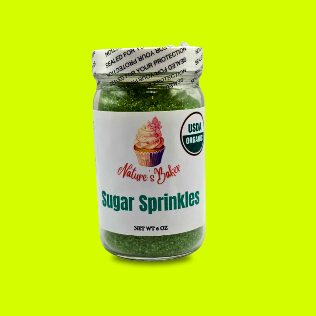 Organic Sugar Sprinkles - Nature’s Baker